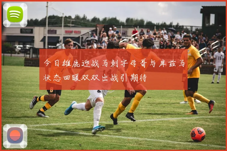 今日雄鹿迎战马刺字母哥与库兹马状态回暖双双出战引期待